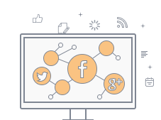 Use your online and social media content to create a site
